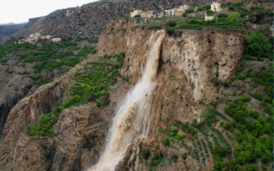 Oman-Wadi Al-Ain Waterfalls